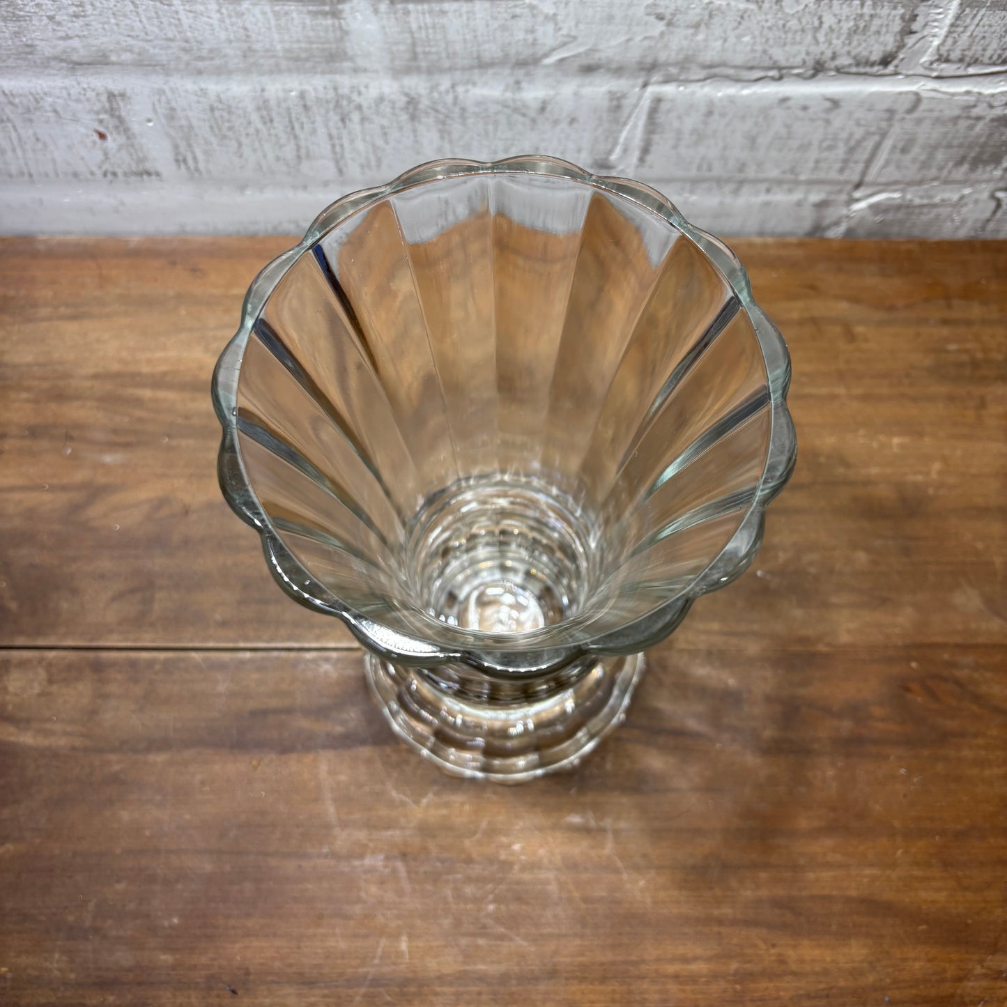 Vintage Art Deco Glass Vase