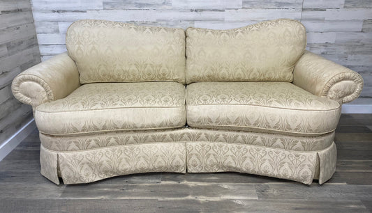 Ethan Allen Paris Ivory Sofa Couch