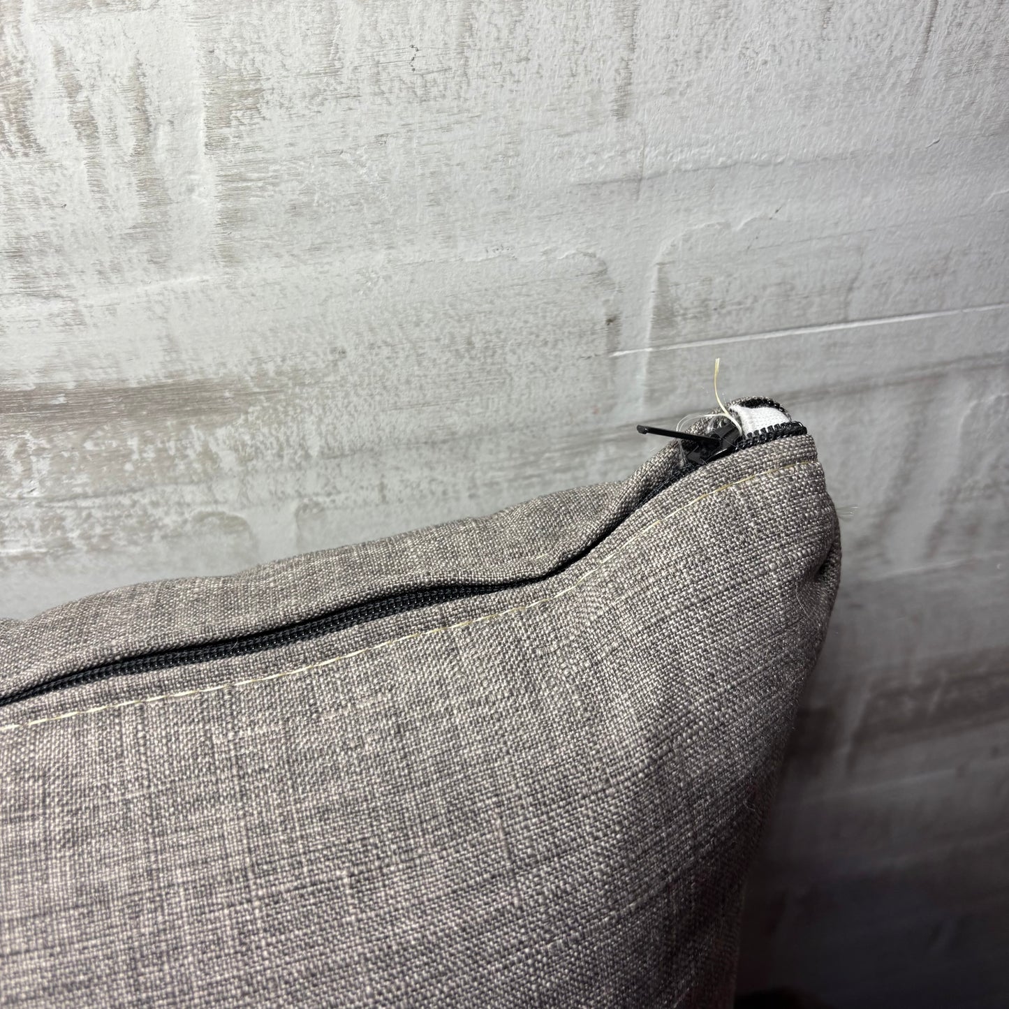 Gray Throw Pillow