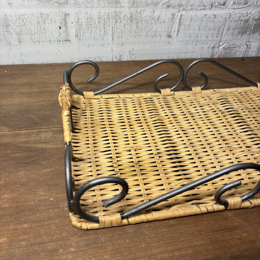Woven Rattan Tray