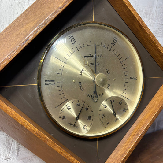Vintage Airguide Barometer Weather Station