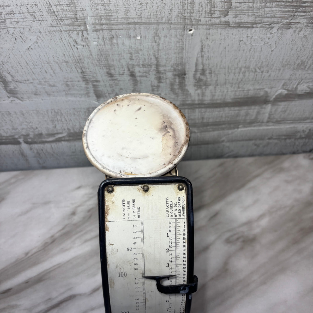 Vintage Metal Hanson Scale