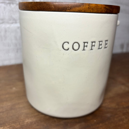 Hearth & Hand Magnolia Stoneware Coffee Canister