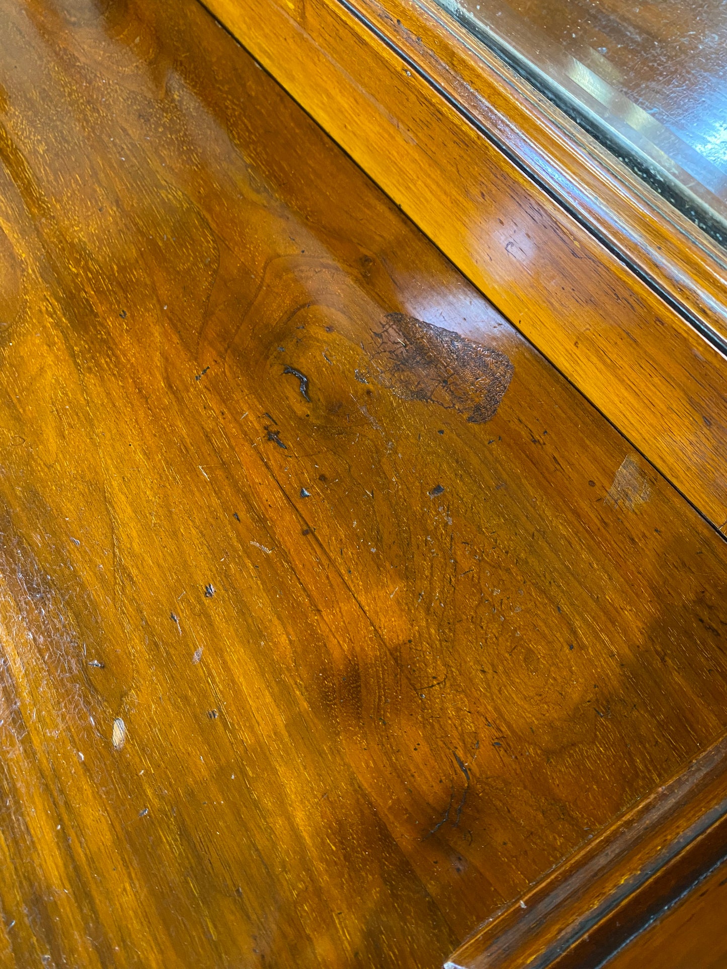 Late Victorian Antique Hutch Buffet