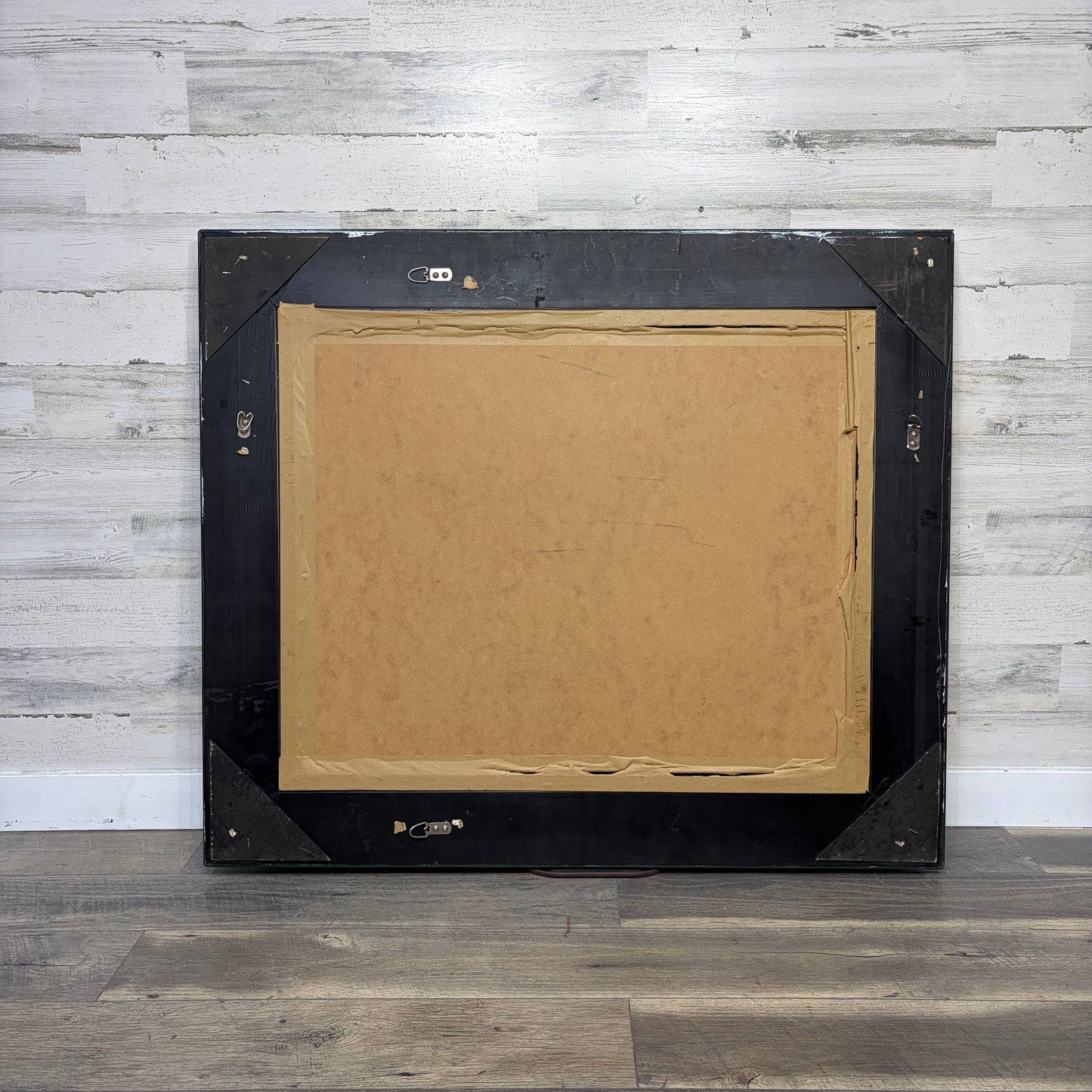 Dark Green Beveled Mirror