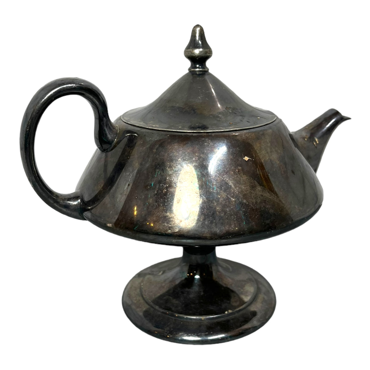 Small Brass Engraved Teapot – Post Furnishings