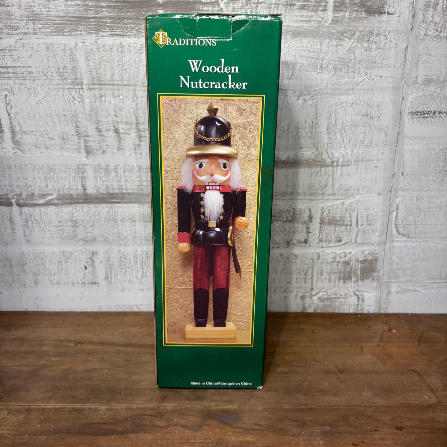 Vintage Traditions Wooden Soldier Nutcracker