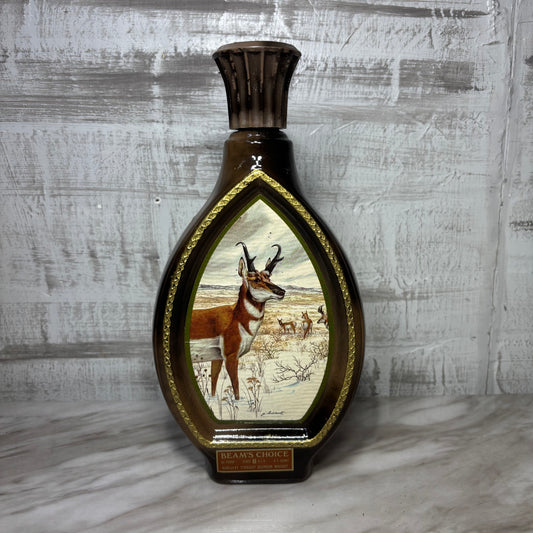 Vintage Beam’s Choice The Pronghorn Antelope Bourbon Decanter