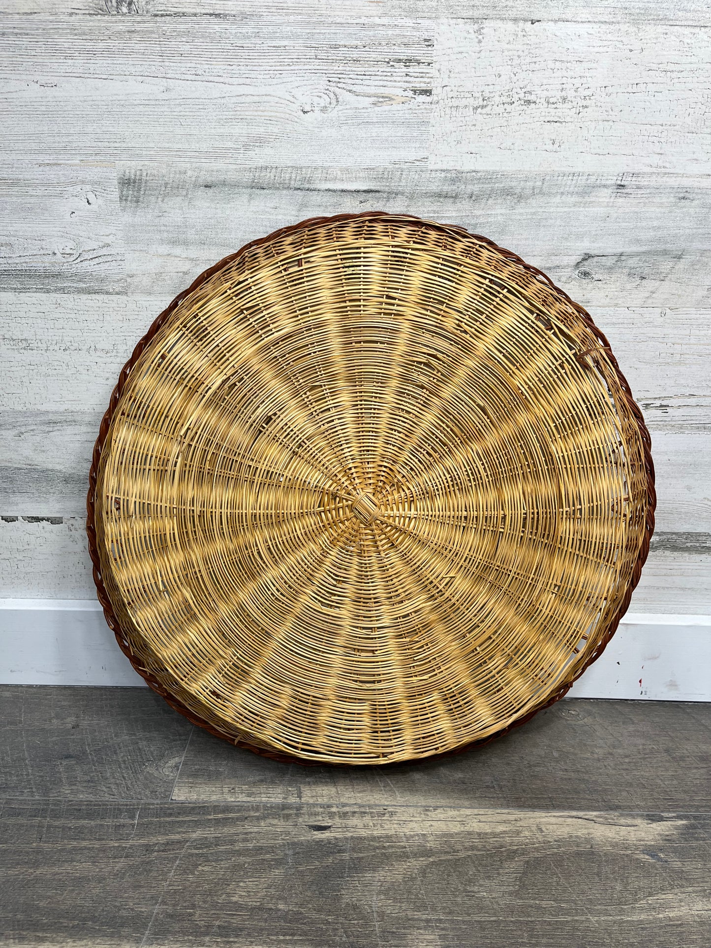 Woven Wicker Wall Decor