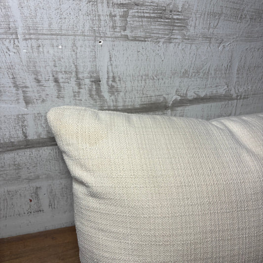 White Lumbar Pillow