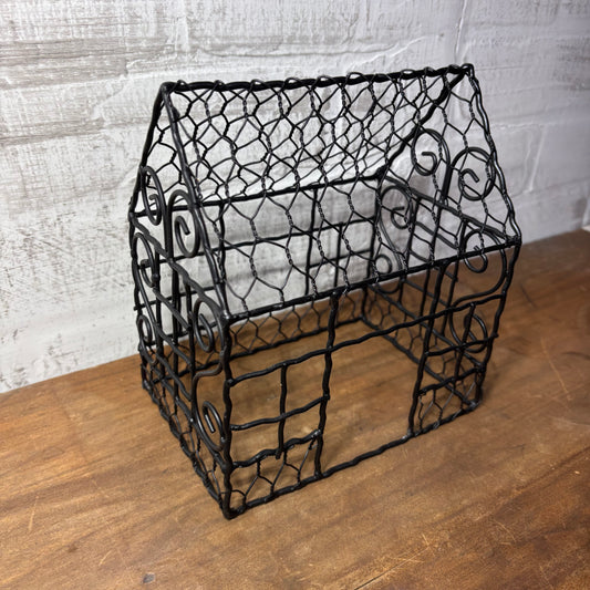 Decorative Metal Wire House