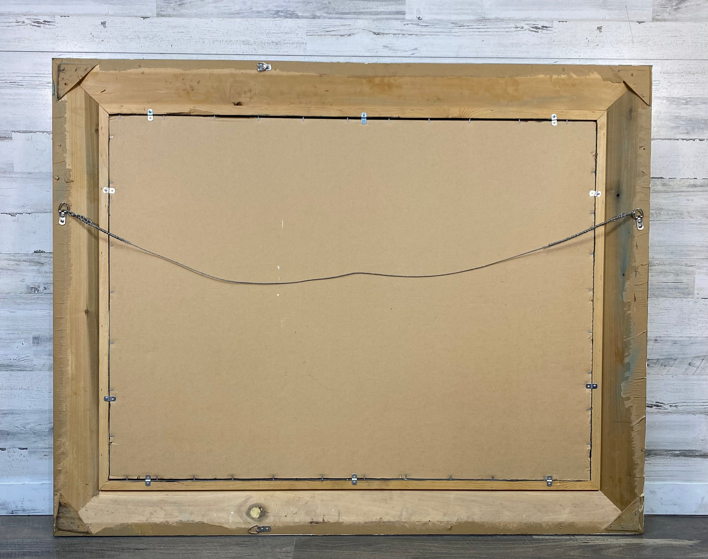 59” x 47” Huge Teal Mirror