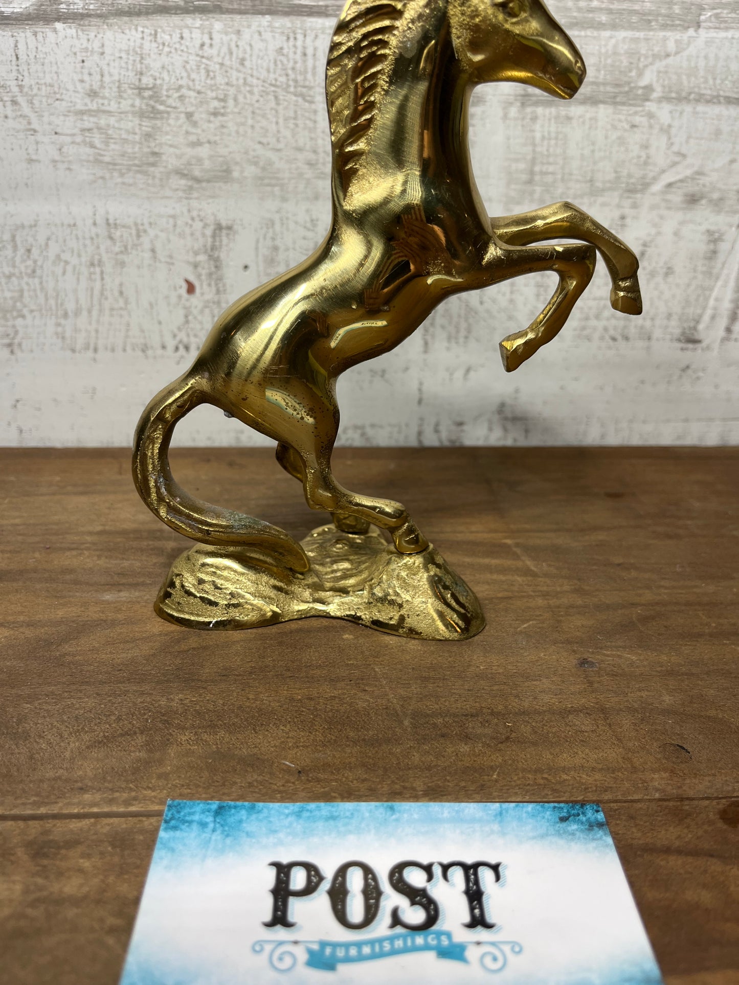 Vintage Brass Horse