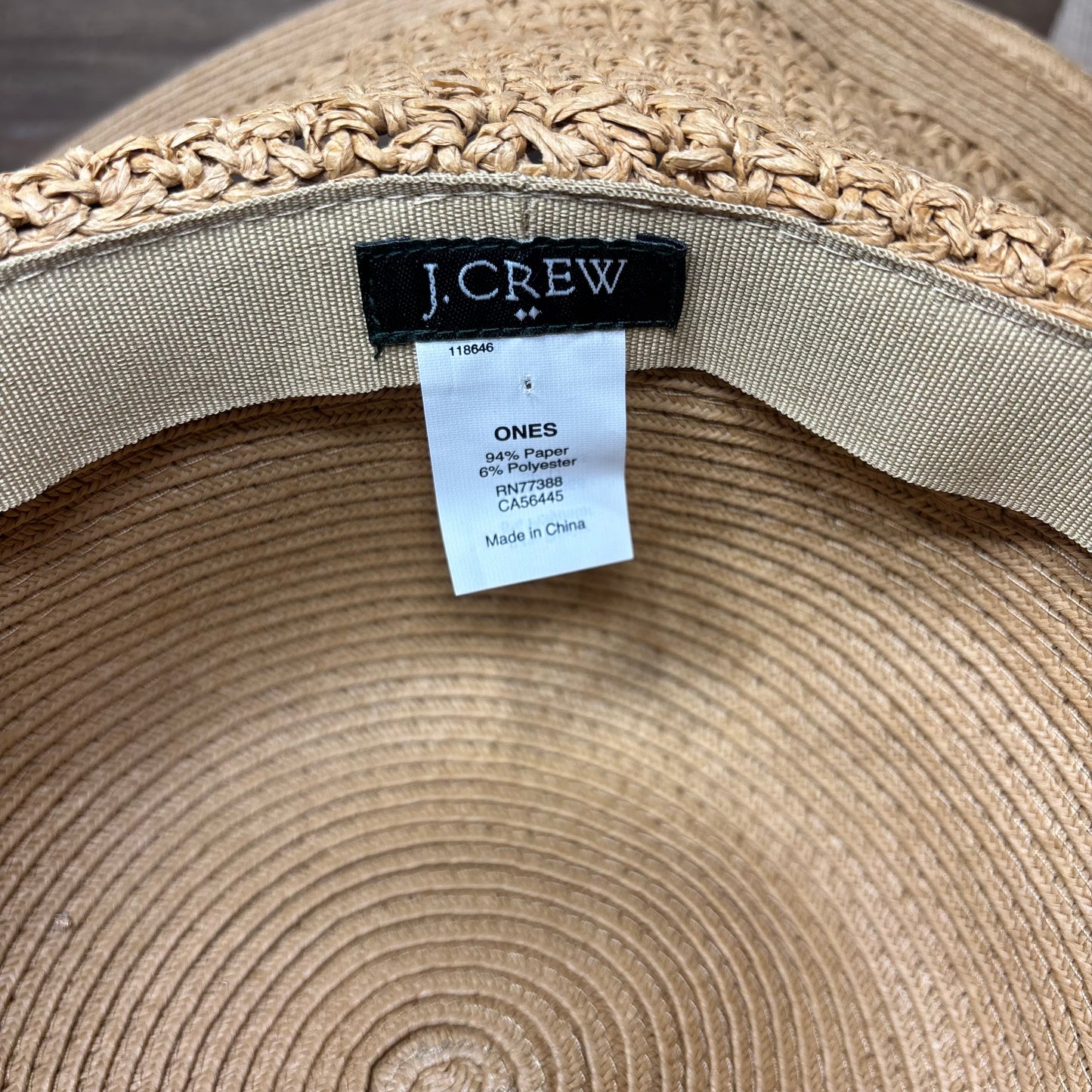 J. Crew Floppy Wide Brim Sun Hat