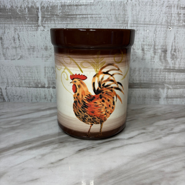 San Padre HD Designs Rooster Utensil Holder