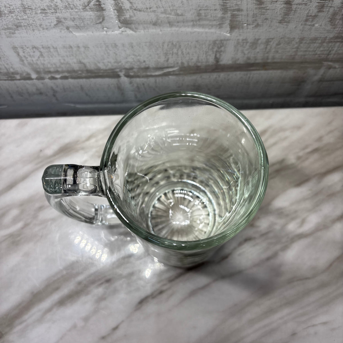 Large Heavy Duty Glass Beer Mug