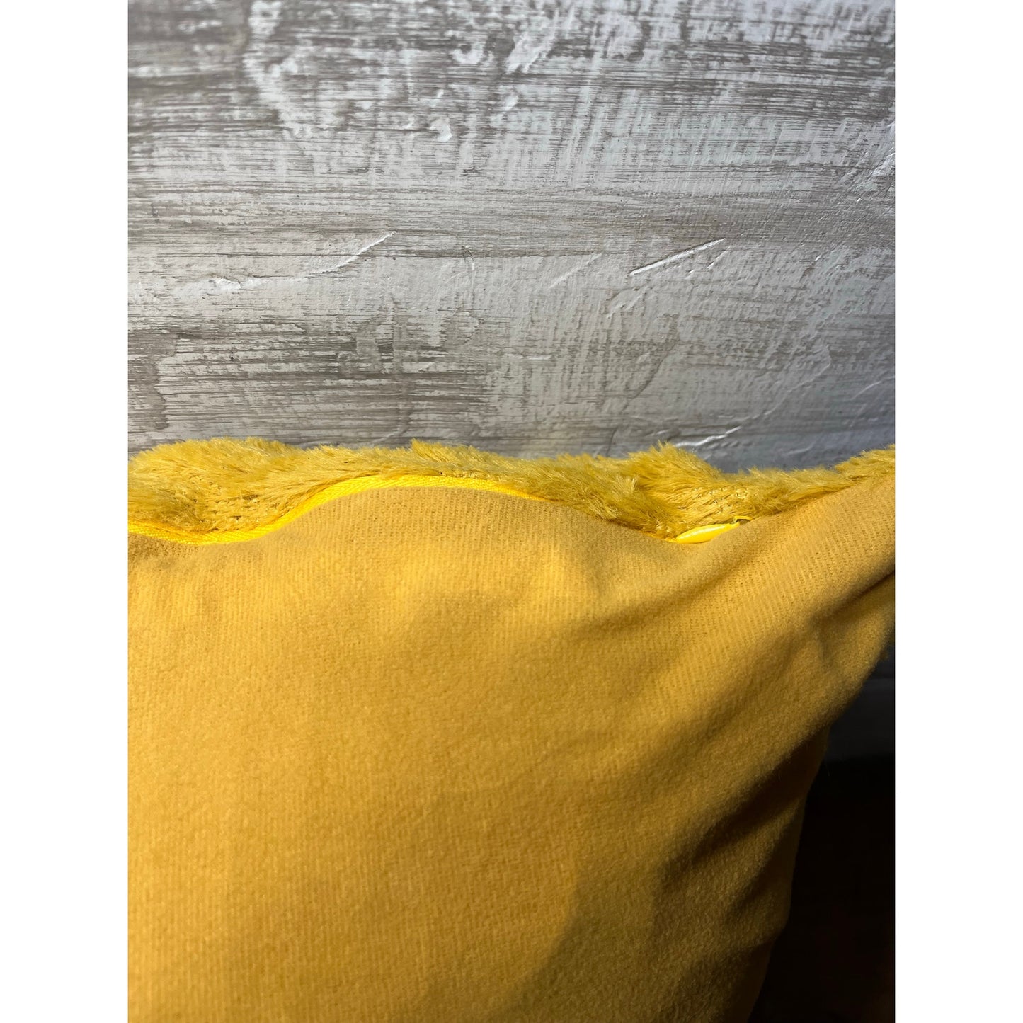 Mustard Yellow Diamond Geometric Throw Pillow