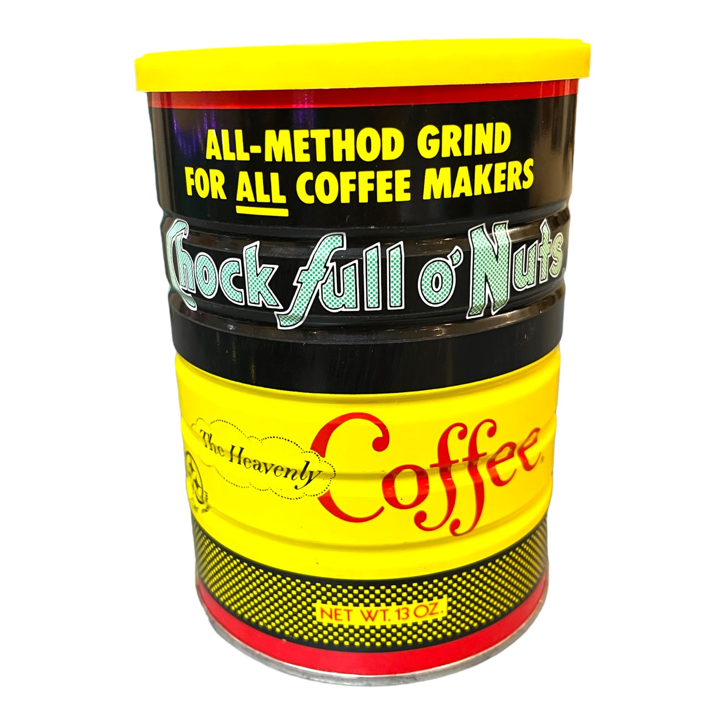 Vintage Chock Full O’nuts Tin Canister