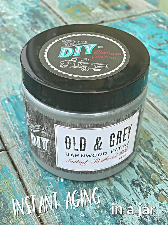 Old & Grey Barnwood Patina DIY Paint