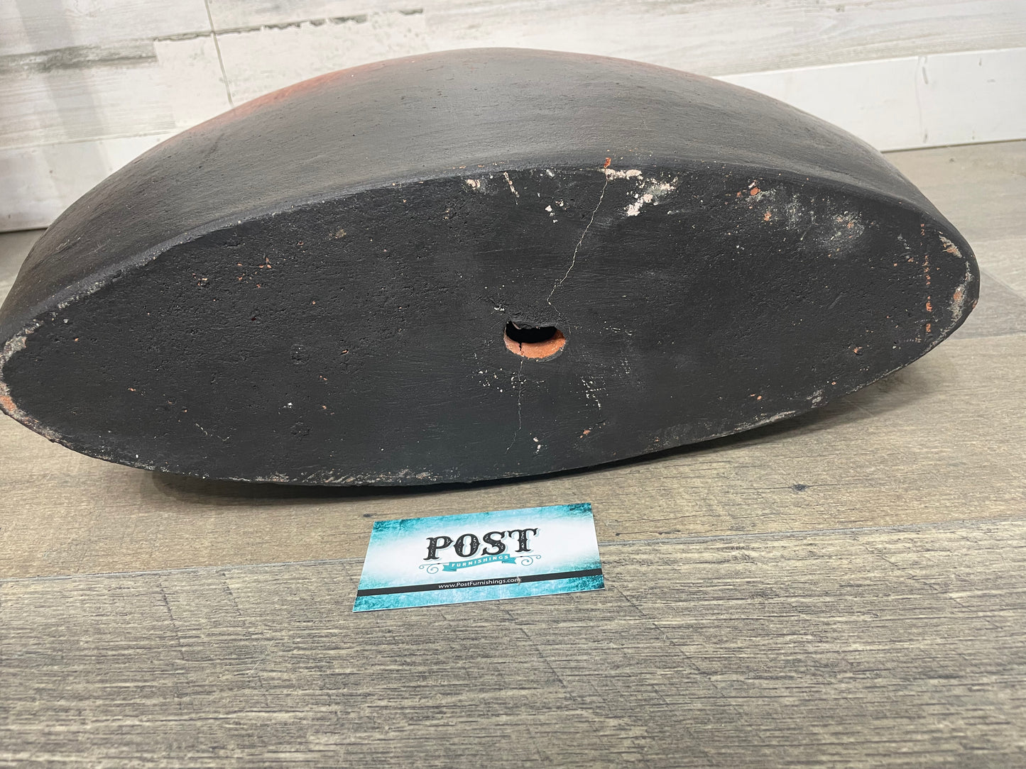 Brown Ombré Clay Vase