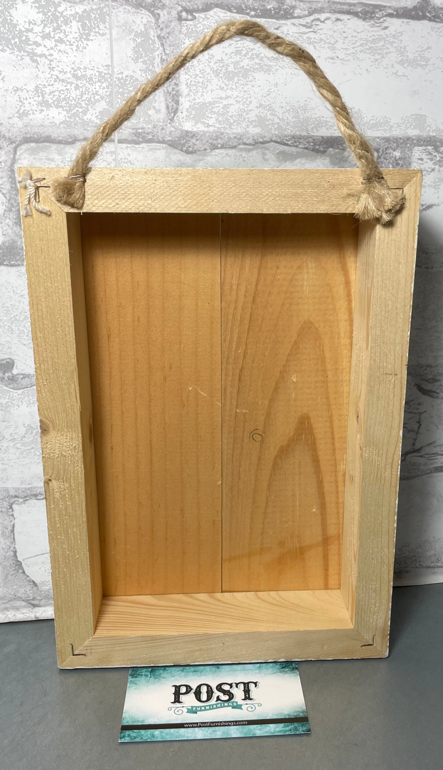 “Live Simply” Hanging Sign