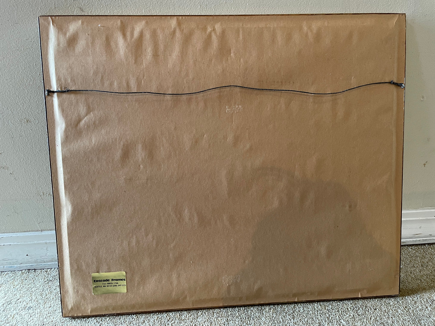 Antique Framed Portrait Picture