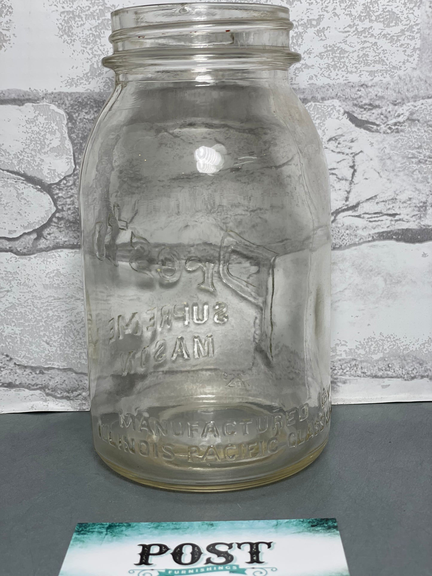 Vintage Presto Mason Jar