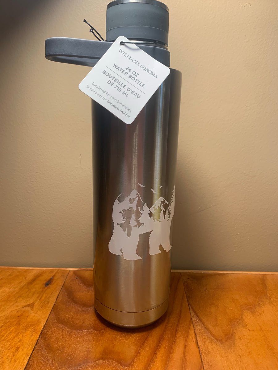 Williams Sonoma 24oz Stainless Steel Water Bottle – Post Furnishings