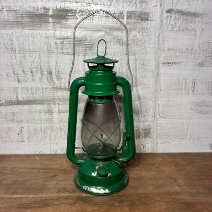 Vintage Green Kerosene Oil Lantern