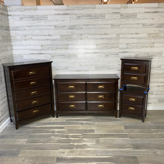 4pc Bedroom Dresser Set