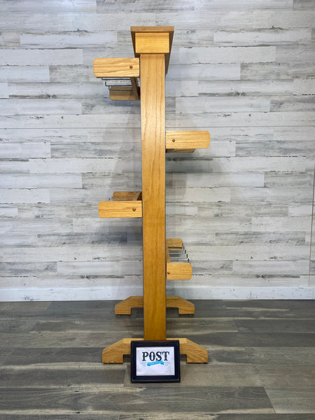 Adjustable Wood Retail Display