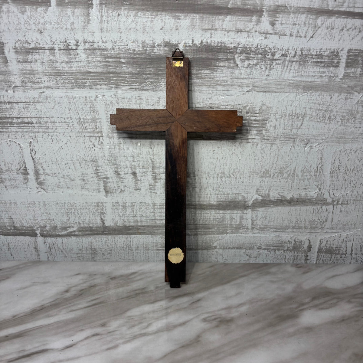 Handcrafted Wooden Wall Crucifix