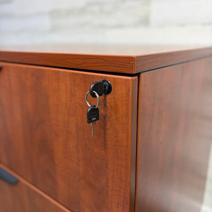 2 Drawer File Cabinet Storage W/ Key