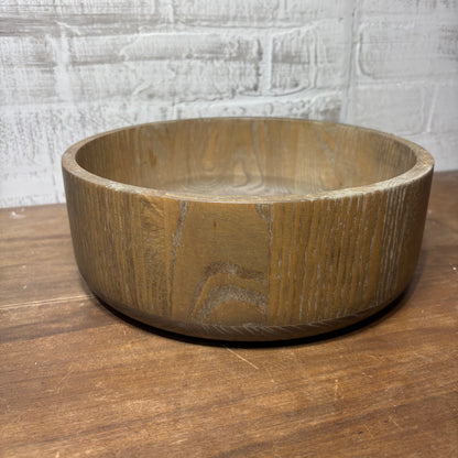 Round Wooden Bowl