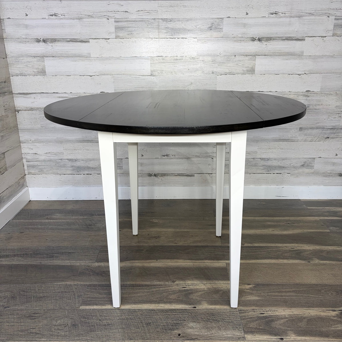 Refinished IKEA double drop leaf dining table