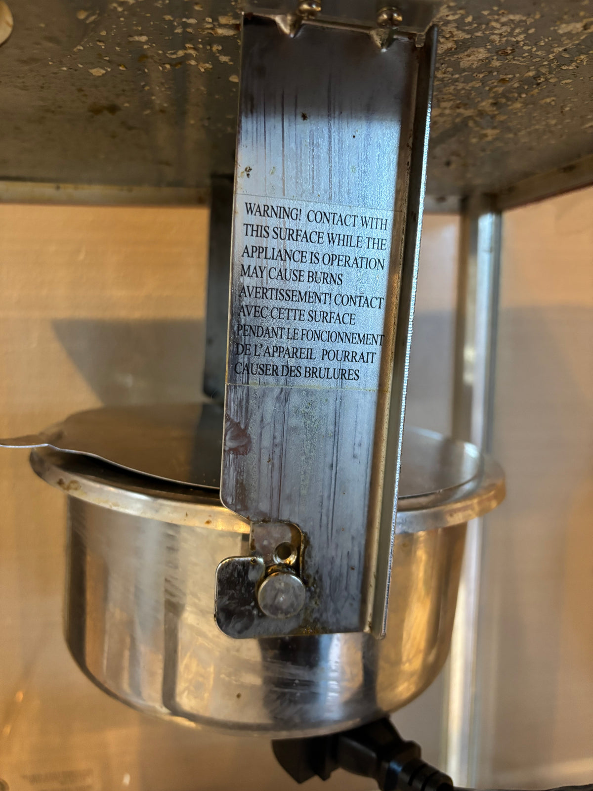 Old Fashioned Movie Time Popcorn Cart and Machine