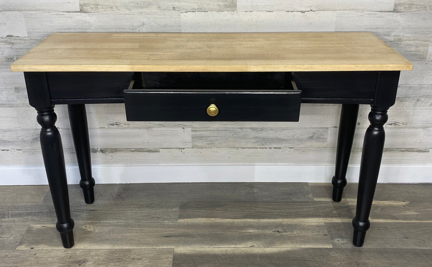 Black Sofa Console Table