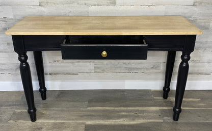 Black Sofa Console Table