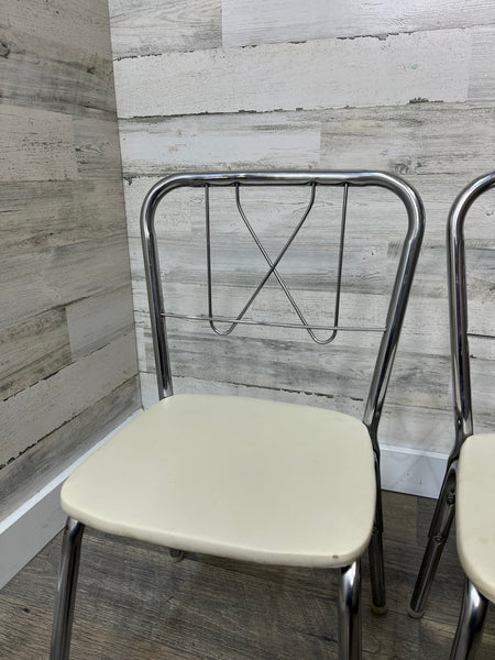 Mid Century Kids Chrome Chairs