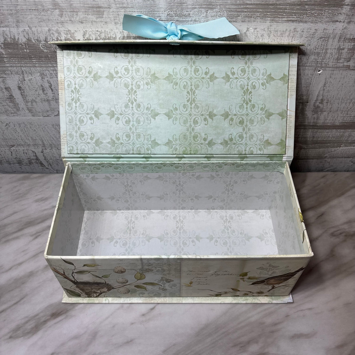 Bird Rectangular Keepsake Storage Box