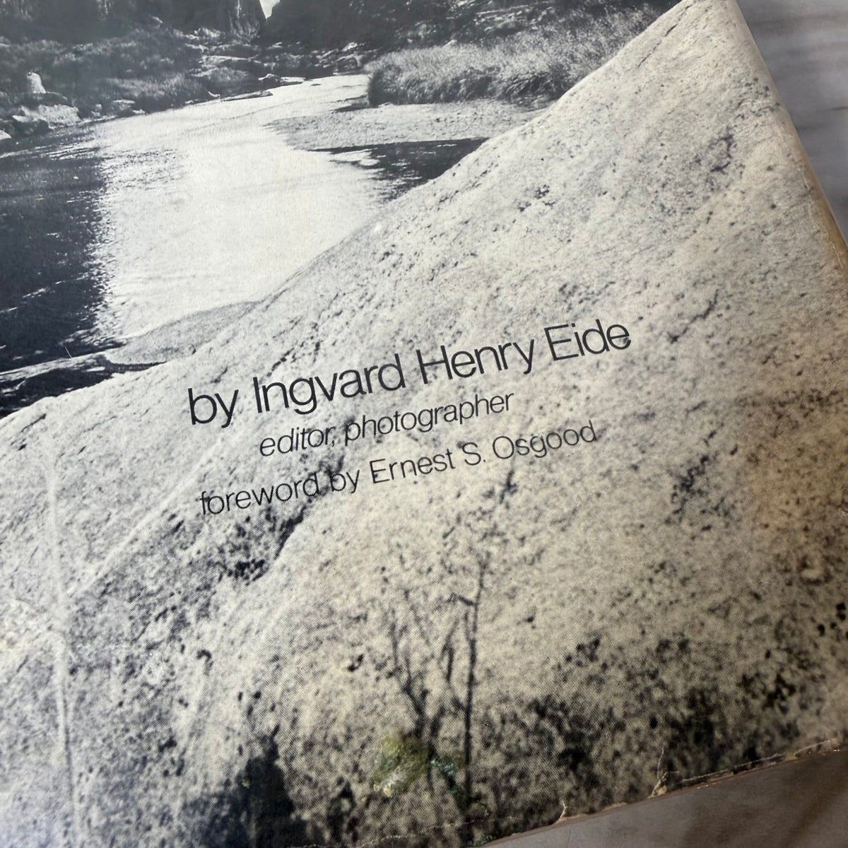 Author credit close-up