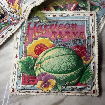 Harrison Parks muskmelon print pot holder