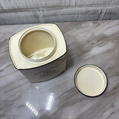 Old Sheffield Village Enamelware Coffee Canister