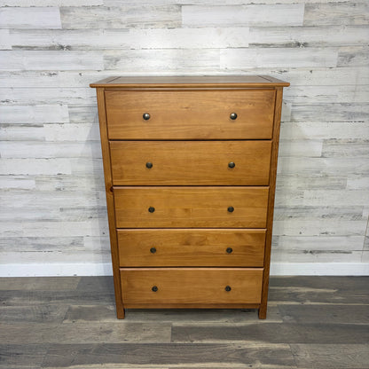 5 Drawer Tall Dresser