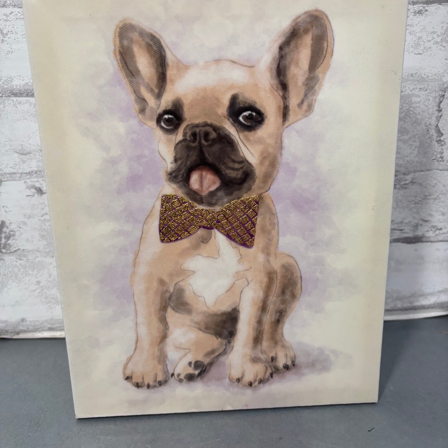 French Bulldog Canvas Art