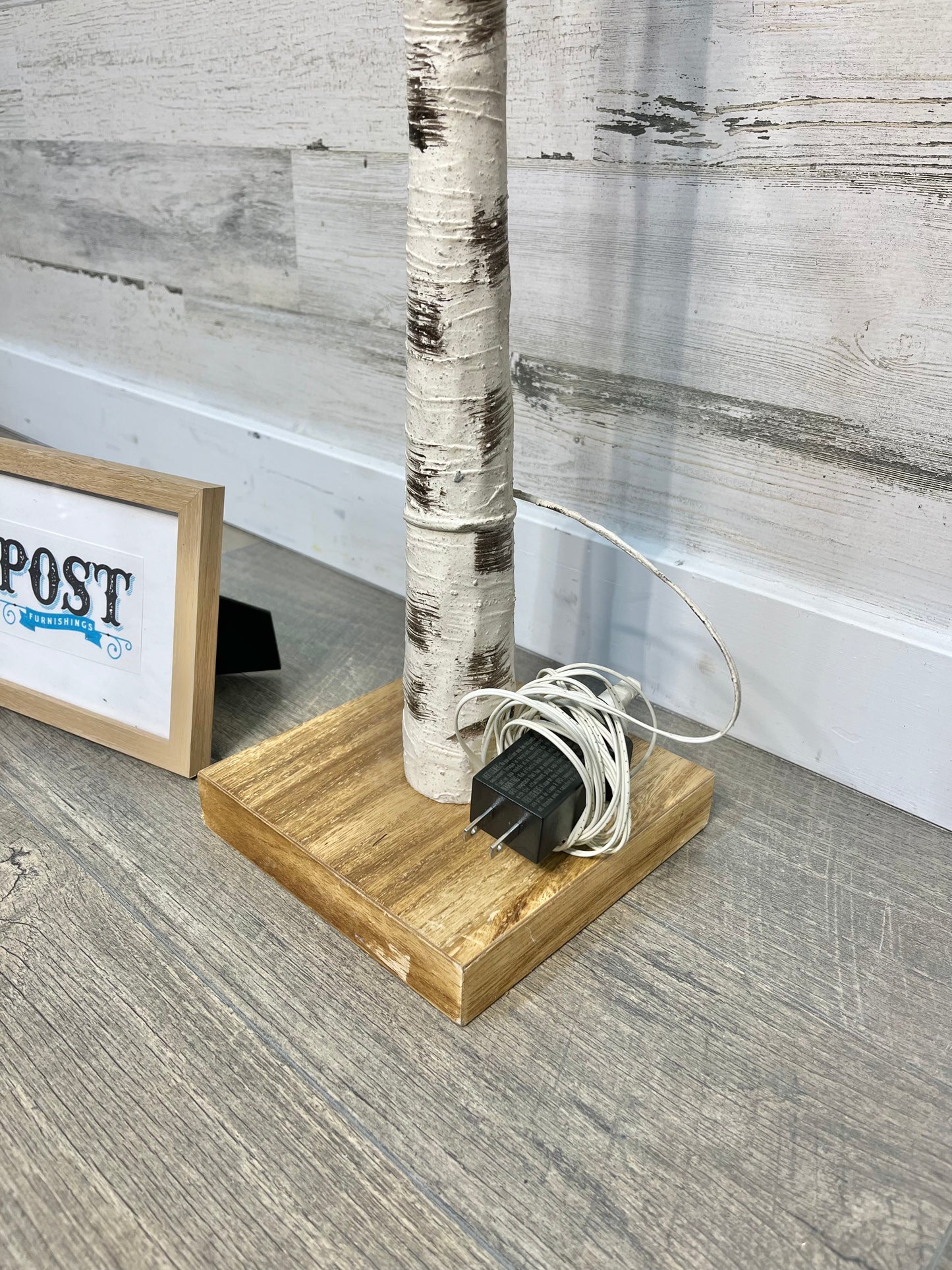 Artificial Light Up White Birch Tree