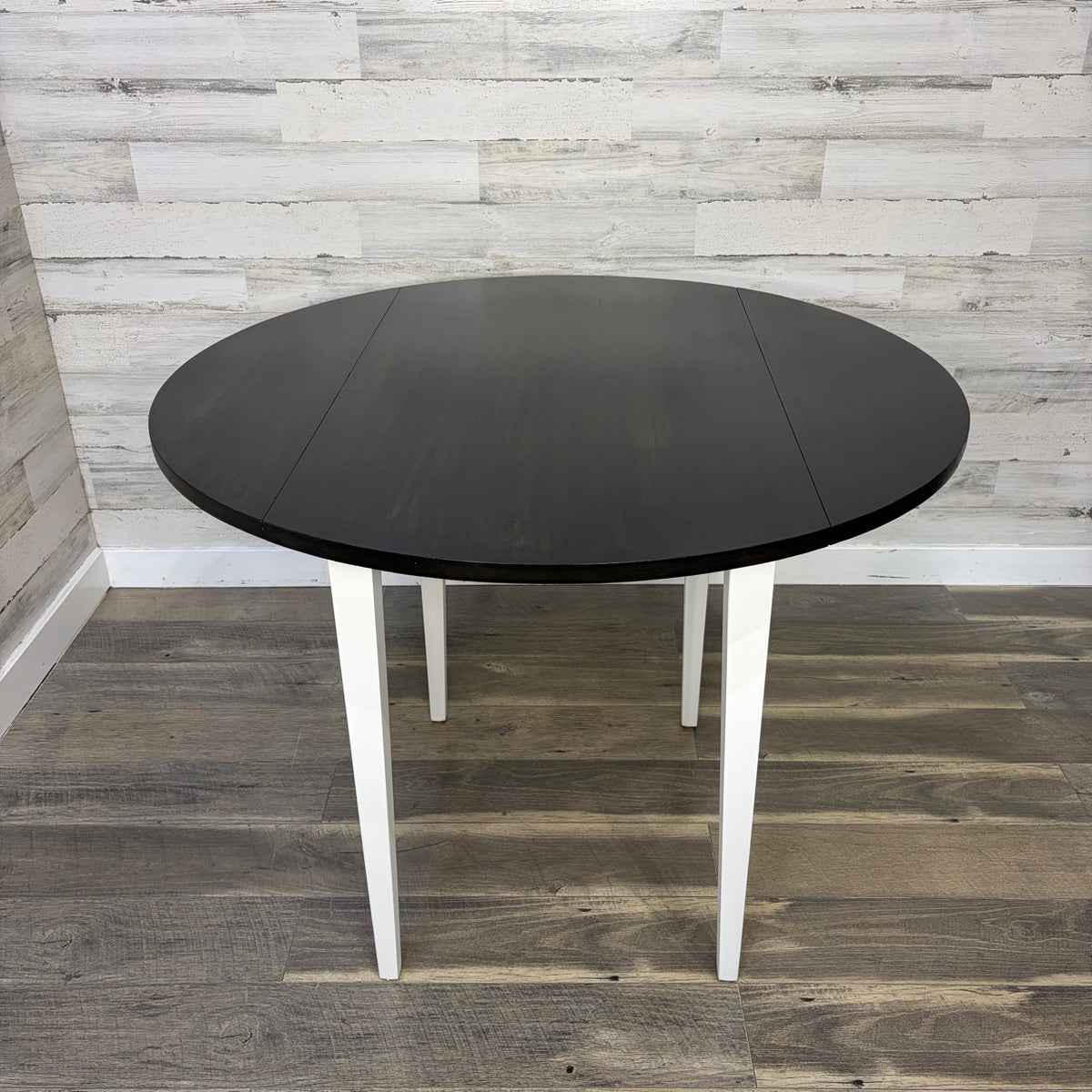 Refinished IKEA double drop leaf dining table