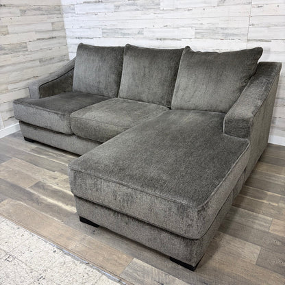 Stanton reversible sectional couch with chaise ottoman