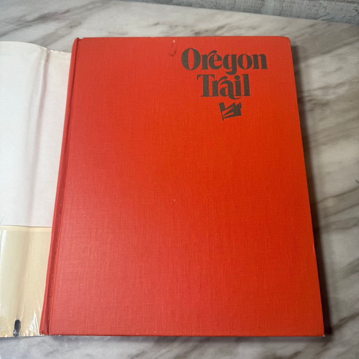 Red hardcover board