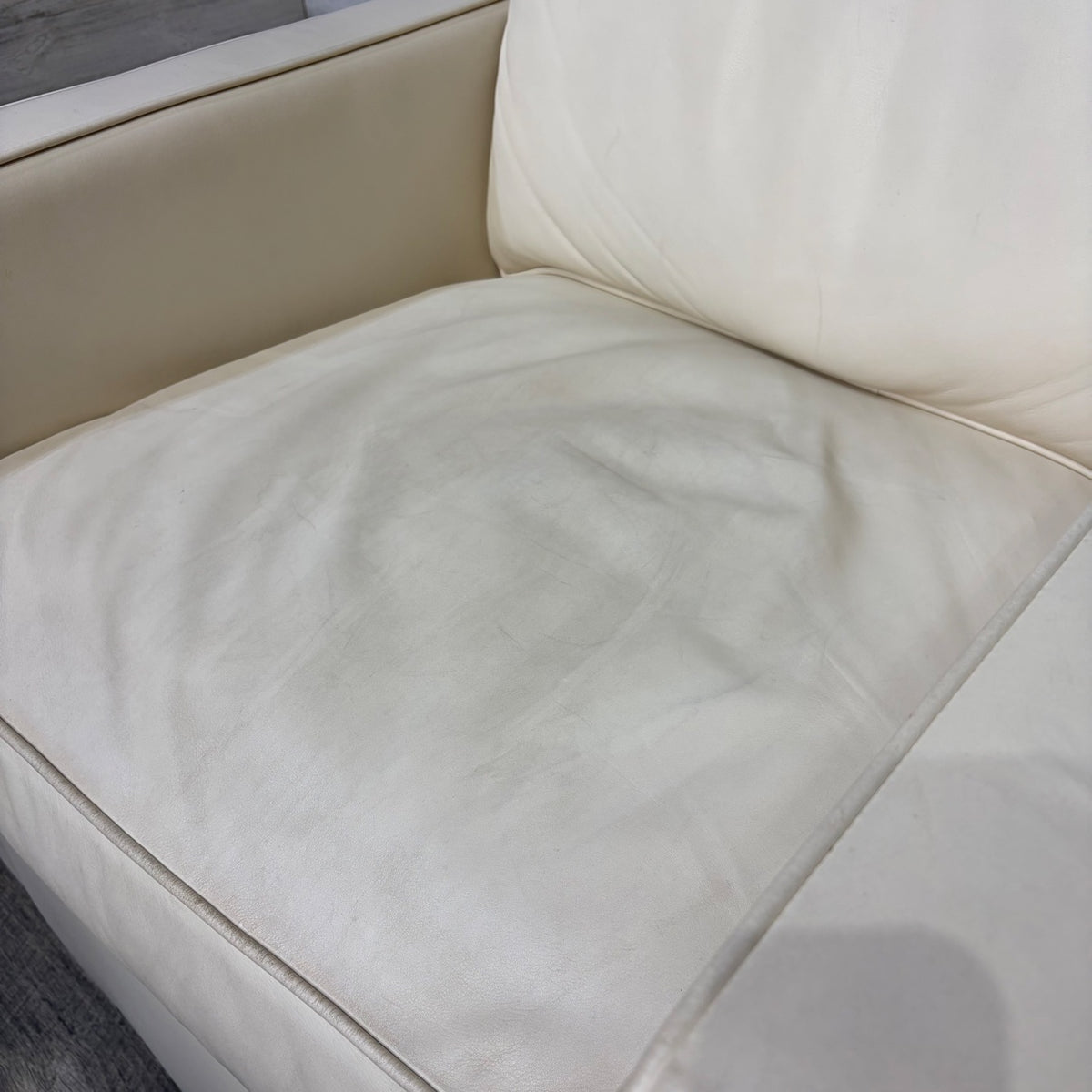 Seat cushion close-up